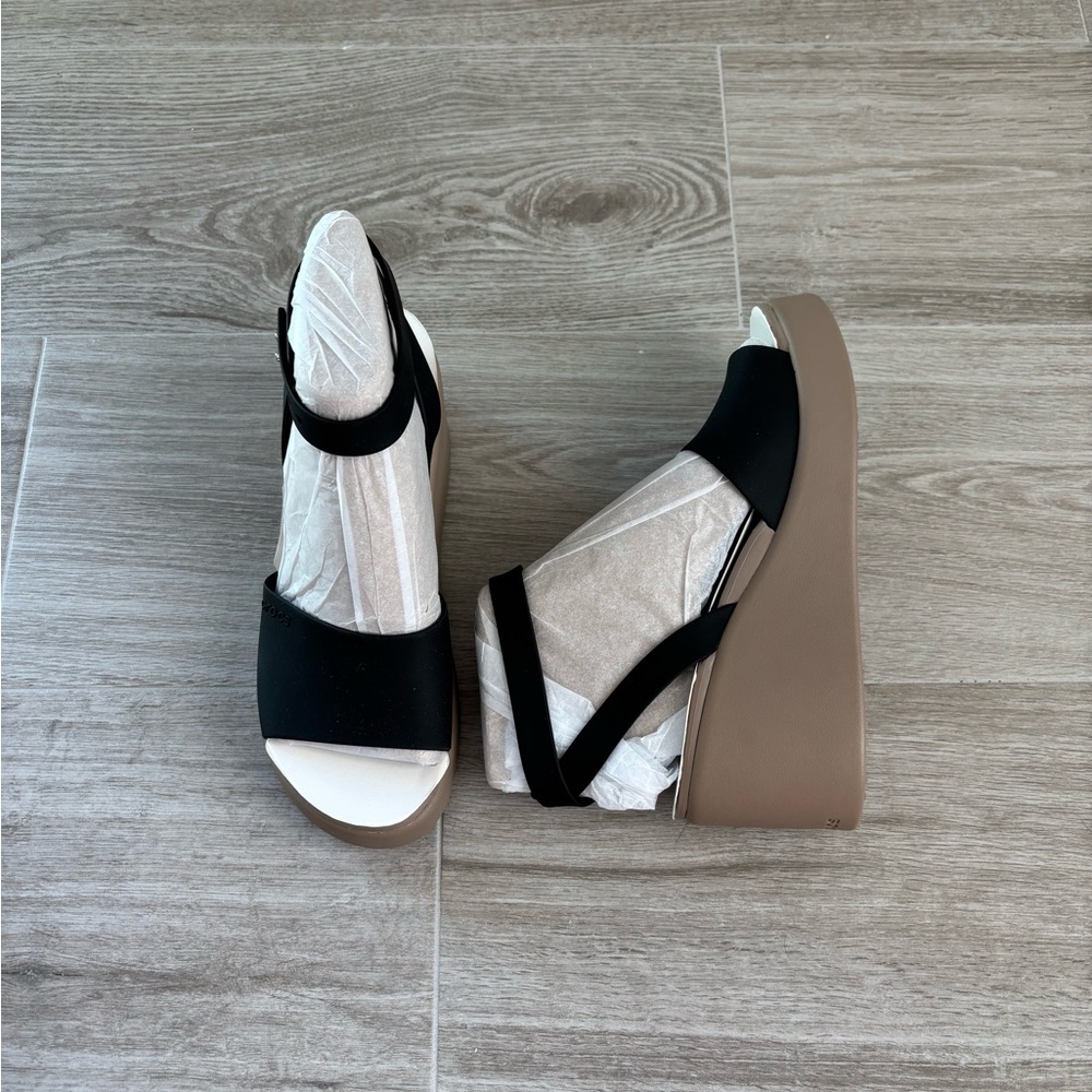 Crocs Brooklyn Ankle Strap Wedges
